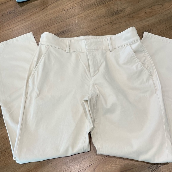 LOFT Pants - Ann Taylor loft cream chino style pant like new